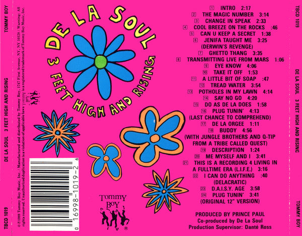 De La Soul : 3 Feet High And Rising (CD, Album)