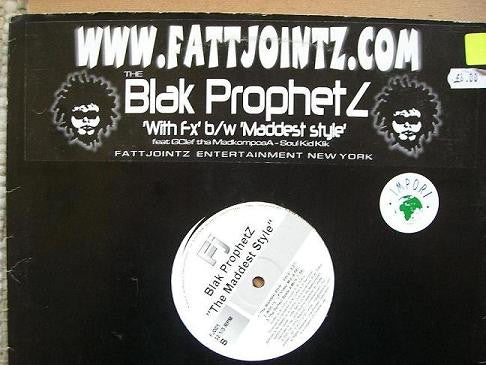Blak Prophetz : With FX (12")