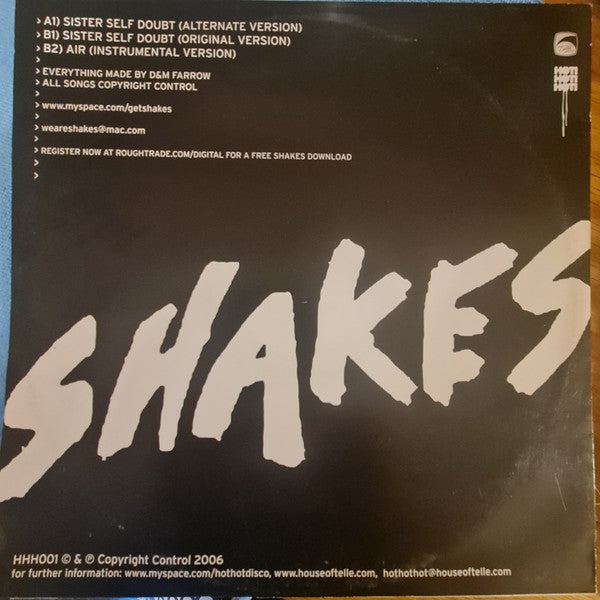 Get Shakes : Sister Self Doubt (12", Maxi)