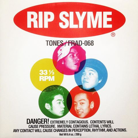 Rip Slyme : Tones / 風に吹かれて (12")