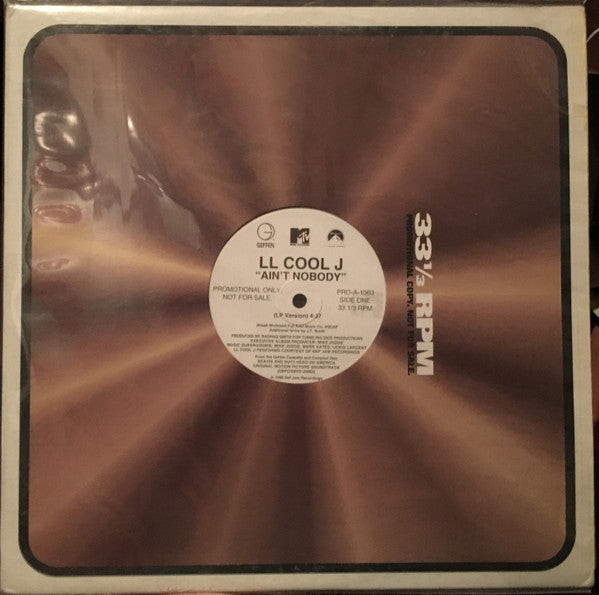 LL Cool J / Madd Head : Ain't Nobody / Pimp'n Ain't Ez (12", Promo)