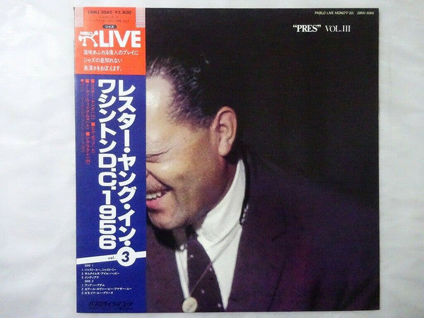 Lester Young : "Pres" Vol. III (LP, Album)