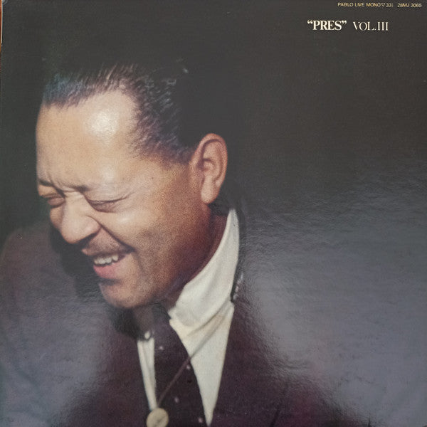 Lester Young : "Pres" Vol. III (LP, Album)