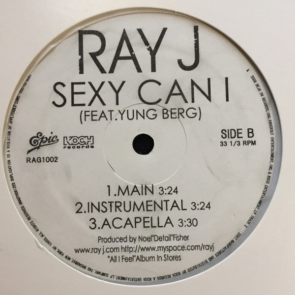 Ray J : Gifts / Sexy Can I (12")