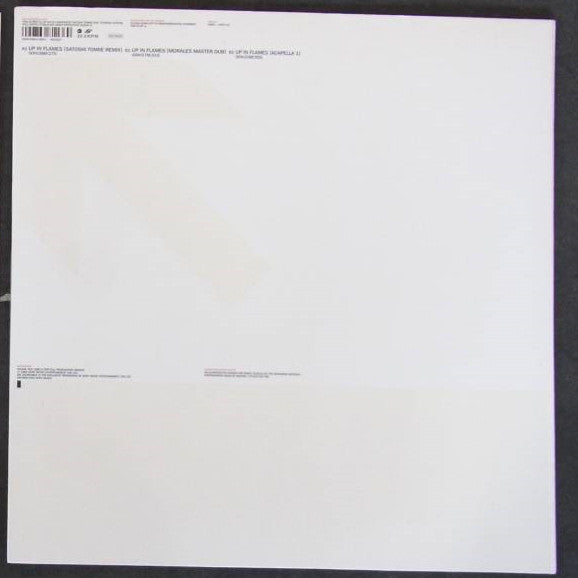 Satoshi Tomiie : Up In Flames (Part 1) (12", Single)