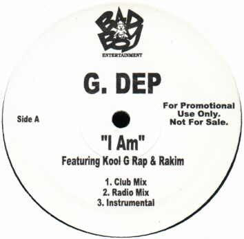 G-Dep : I Am / Doe Fiend (12", Promo)