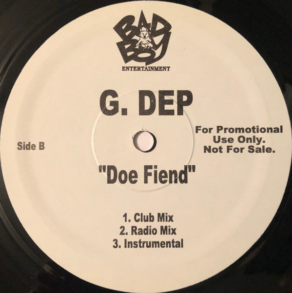 G-Dep : I Am / Doe Fiend (12", Promo)
