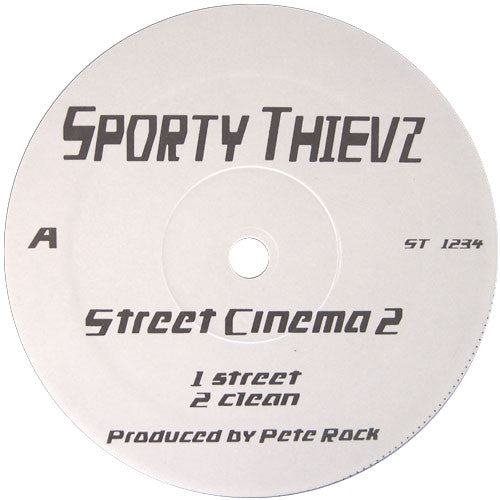 Sporty Thievz : Street Cinema 2 / Enemies Of Hate (12")