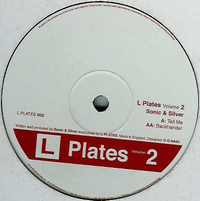 Sonic & Silver : L Plates Volume 2 (12")