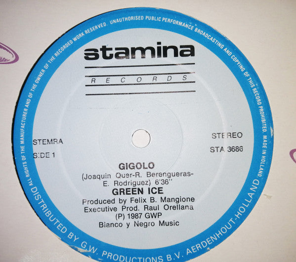 Green Ice : Gigolo (12")