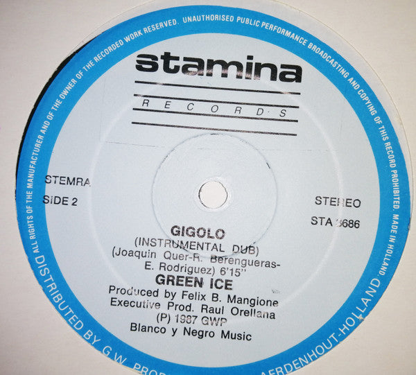 Green Ice : Gigolo (12")