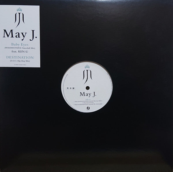 May J. : Baby Close Your Eyes(Reggae Mix) (12", Maxi)