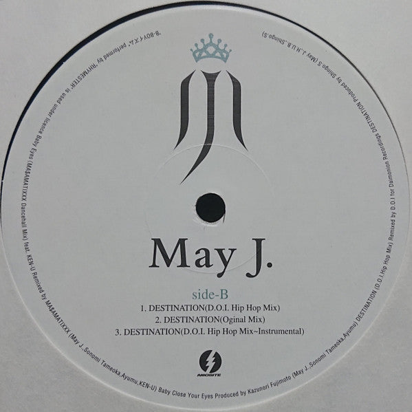 May J. : Baby Close Your Eyes(Reggae Mix) (12", Maxi)