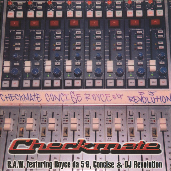 Checkmate (3) : R.A.W. / Welcome To The Game (12")