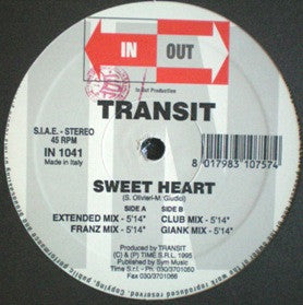 Transit (2) : Sweet Heart (12")
