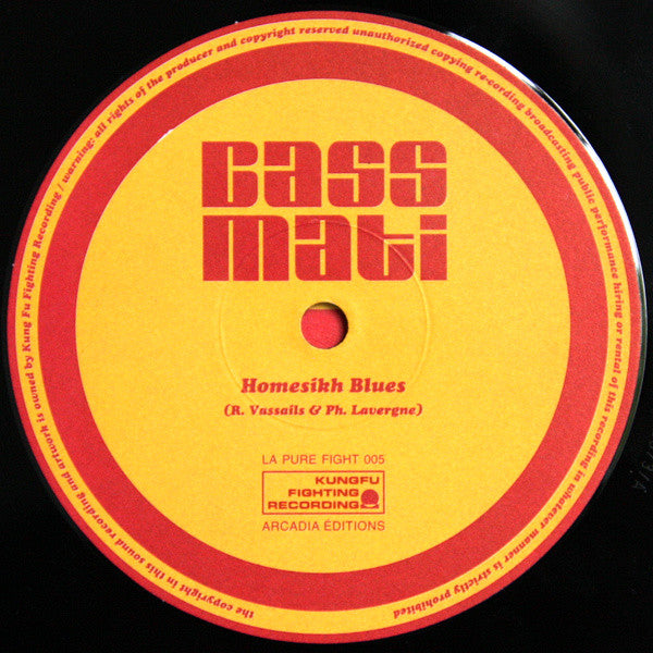 Bassmati : Homesikh Blues / Le Mystère Djorkaeff (10")