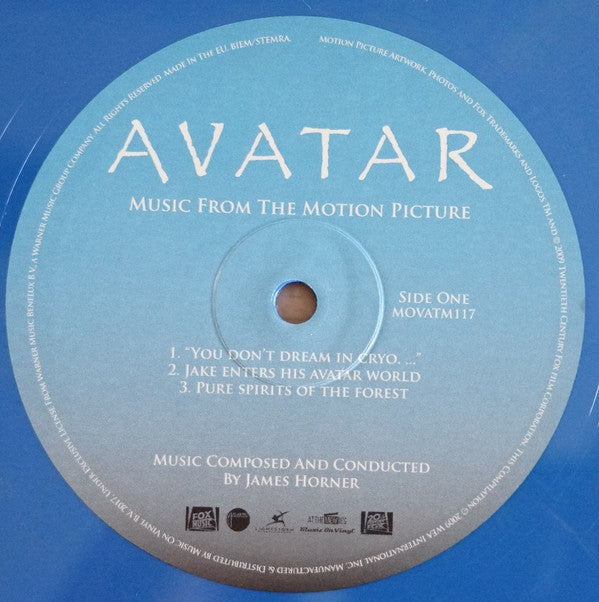 James Horner : Avatar (Music From The Motion Picture) (2xLP, Ltd, Num, Blu)