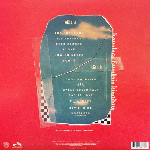 Halsey : Hopeless Fountain Kingdom (LP, Album, Ltd, Red)
