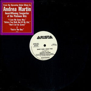 Andrea Martin : Baby Can I Hold You (12", Promo)