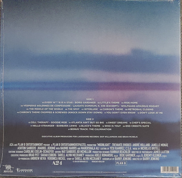 Nicholas Britell : Moonlight (Original Motion Picture Soundtrack) (LP, Album, Blu)