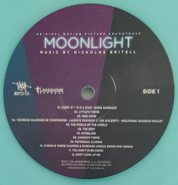 Nicholas Britell : Moonlight (Original Motion Picture Soundtrack) (LP, Album, Blu)