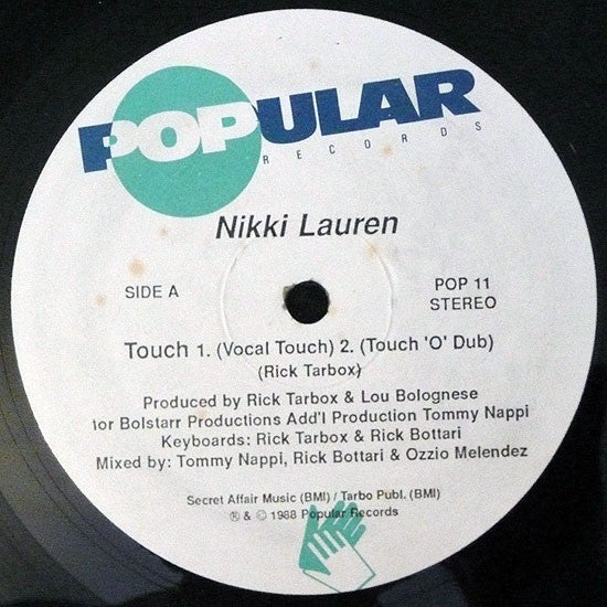 Nikki Lauren : Touch (12")