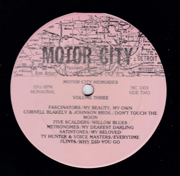 Various : Motor City Memories Volume Three (LP, Comp)