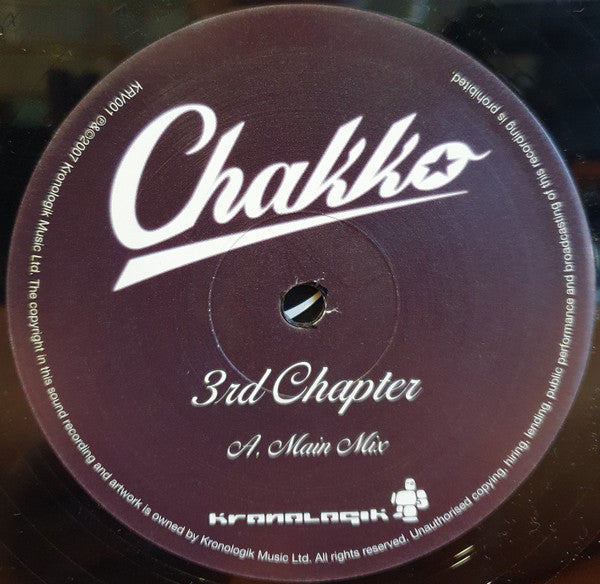 Chakko : 3rd Chapter (12")