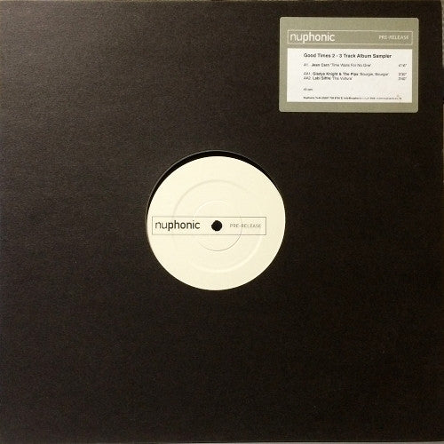 Various : Good Times 2 - 3 Track Album Sampler (12", W/Lbl)