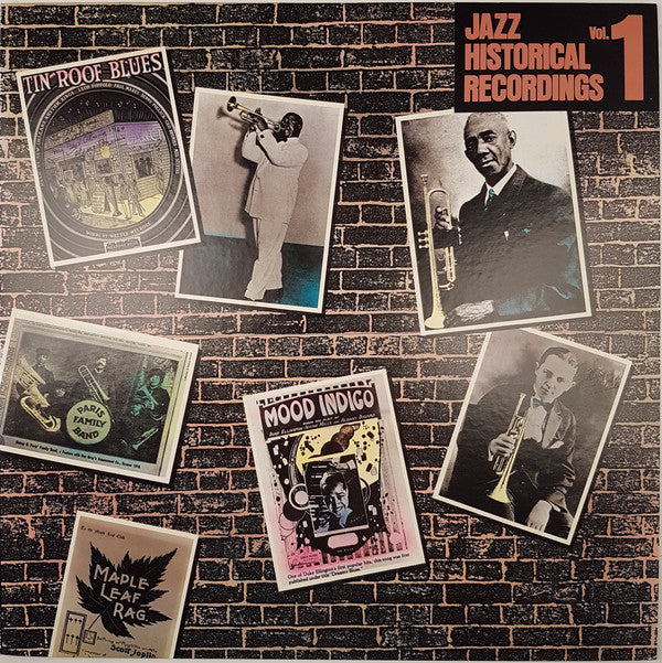 Various : Jazz Historical Recordings Vol. 1 (LP, Comp, Mono)
