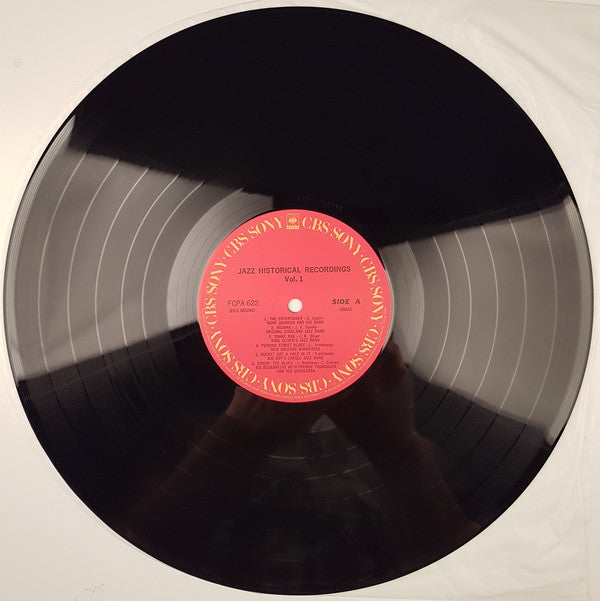 Various : Jazz Historical Recordings Vol. 1 (LP, Comp, Mono)