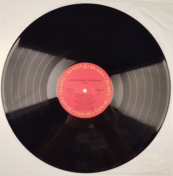 Various : Jazz Historical Recordings Vol. 1 (LP, Comp, Mono)