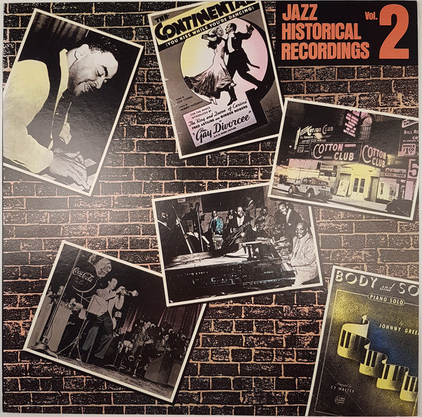 Various : Jazz Historical Recordings Vol. 2 (LP, Comp, Mono)