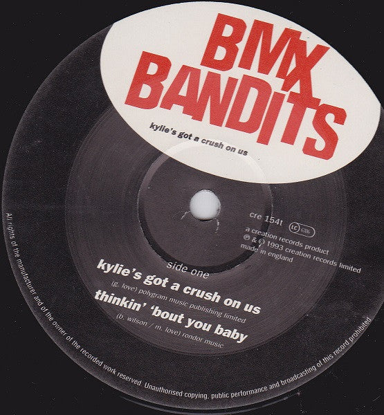 BMX Bandits : Kylie's Got A Crush On Us (12", EP)