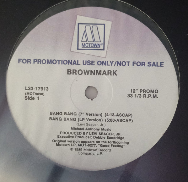 Brownmark : Bang Bang (12", Promo)