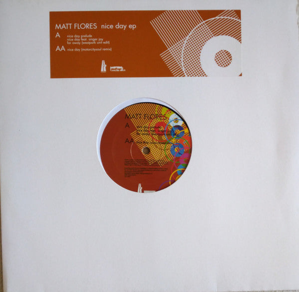 Matt Flores : Nice Day EP (12", EP)