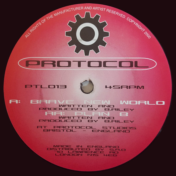 Bill Riley : Brave New World (12")