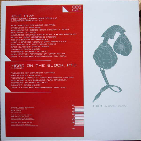 Raw Deal : Eye Fly / Head On The Block, Pt. 2 (12")