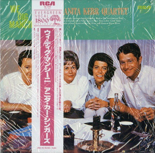 The Anita Kerr Quartet : We Dig Mancini (LP, Album, RE)