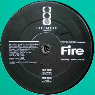 Victor Imbres Featuring Dihann Moore : Fire (12")