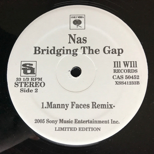 Nas : Imagine That / Bridging The Gap (Manny Faces Remix) (12", Ltd)