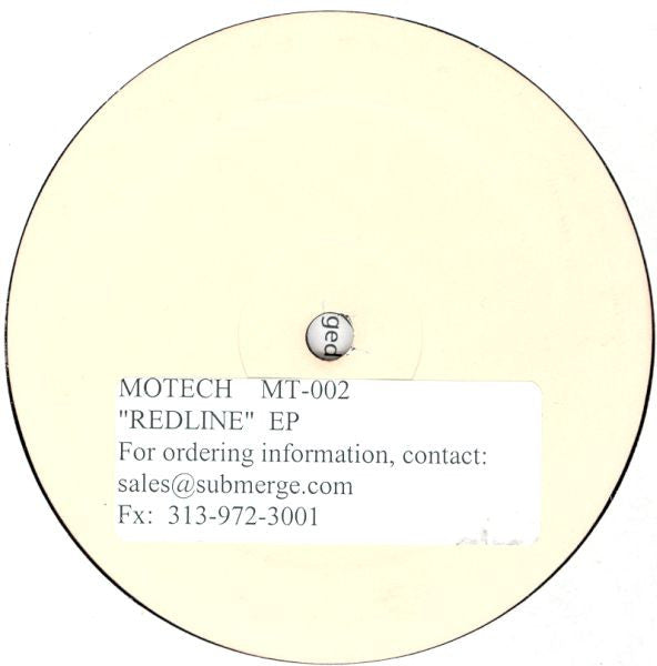 DJ 3000 : Redline EP (12", EP, Promo, W/Lbl)