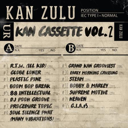 Kan Zulu* : Kan Cassette Vol. 2 (LP, Album, Ltd)