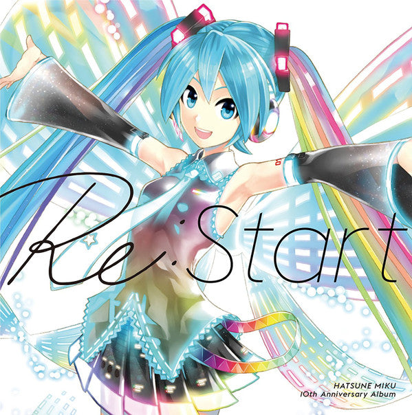 Various : Hatsune Miku 10th Anniversary Album Re:Start (2xCD, Comp, Ltd)