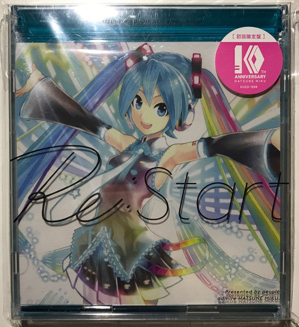 Various : Hatsune Miku 10th Anniversary Album Re:Start (2xCD, Comp, Ltd)