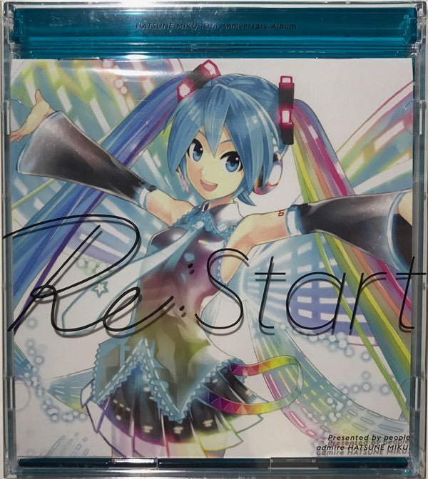 Various : Hatsune Miku 10th Anniversary Album Re:Start (2xCD, Comp, Ltd)
