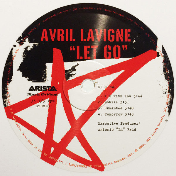 Avril Lavigne : Let Go (2xLP, Album, Ltd, Num, RE, Whi)