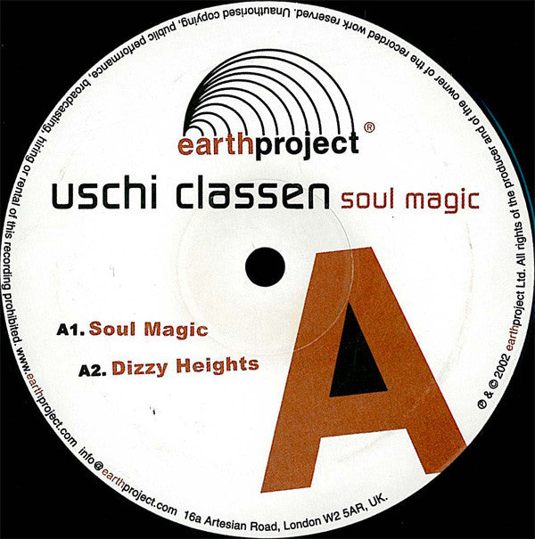 Uschi Classen : Soul Magic (2x12", Album)