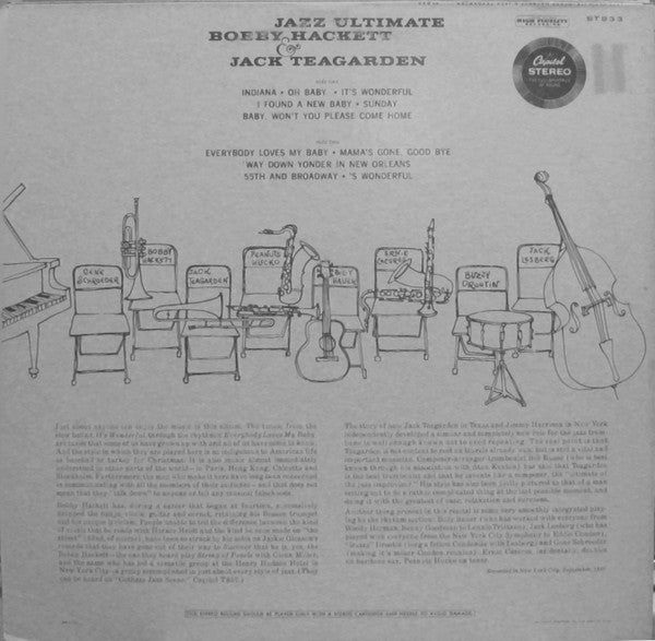 Bobby Hackett & Jack Teagarden : Jazz Ultimate (LP, Album)