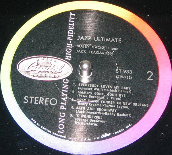 Bobby Hackett & Jack Teagarden : Jazz Ultimate (LP, Album)